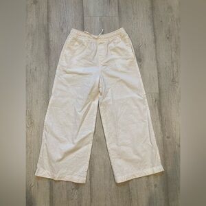 Old Navy white linen pants - girls